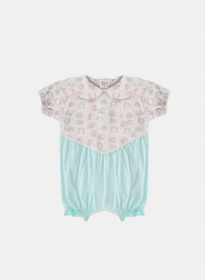 Junior Baby Girls Printed Romper  - Image 1