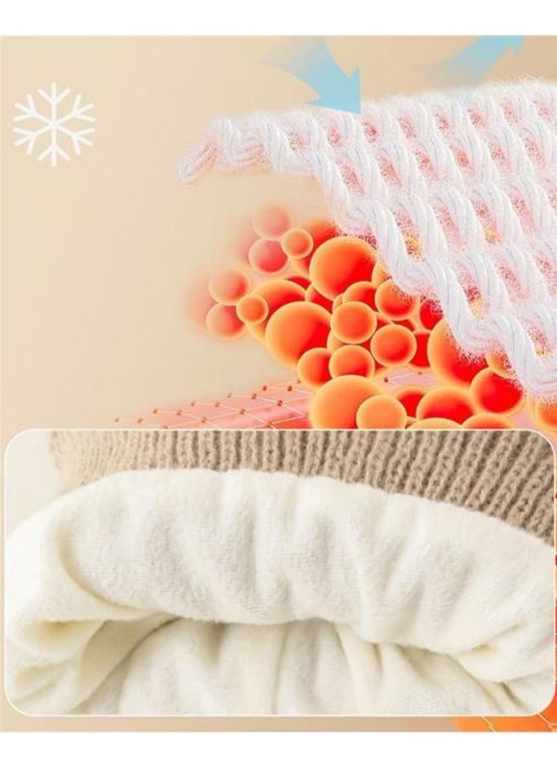 Bebiland Baby Hat, Toddler Infant Knitted Beanie with Warm Earflaps, Winter Cap for Boys and Girls  - Image 4