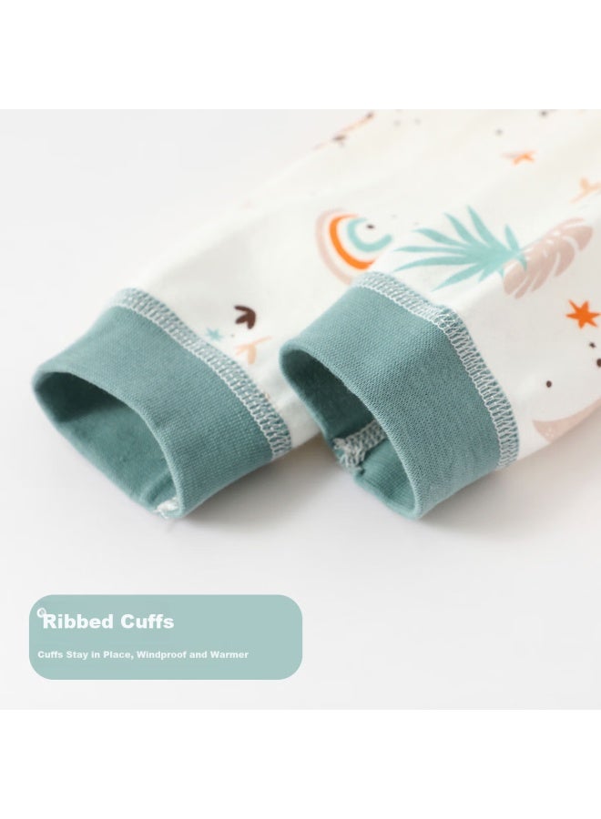 Mumu House Infant A-class Homewear Underwear Set Boys And Girls School Season Base Layer Two-piece Autumn Warm School Uniform Essential - Image 5