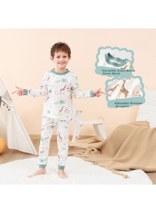 Mumu House Infant A-class Homewear Underwear Set Boys And Girls School Season Base Layer Two-piece Autumn Warm School Uniform Essential - Image 2
