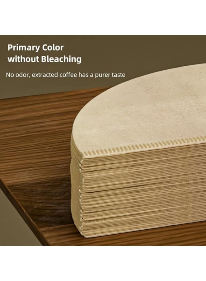 Master Gold Disposable Coffee Filters V60 Cone Unbleached Paper Coffee Filters | Coffee Filter Compatible with Drip and Pour Over Coffee Machines Can Be Used in Home and Office ( Brown, 02 (2-4 Cups)) - Image 2