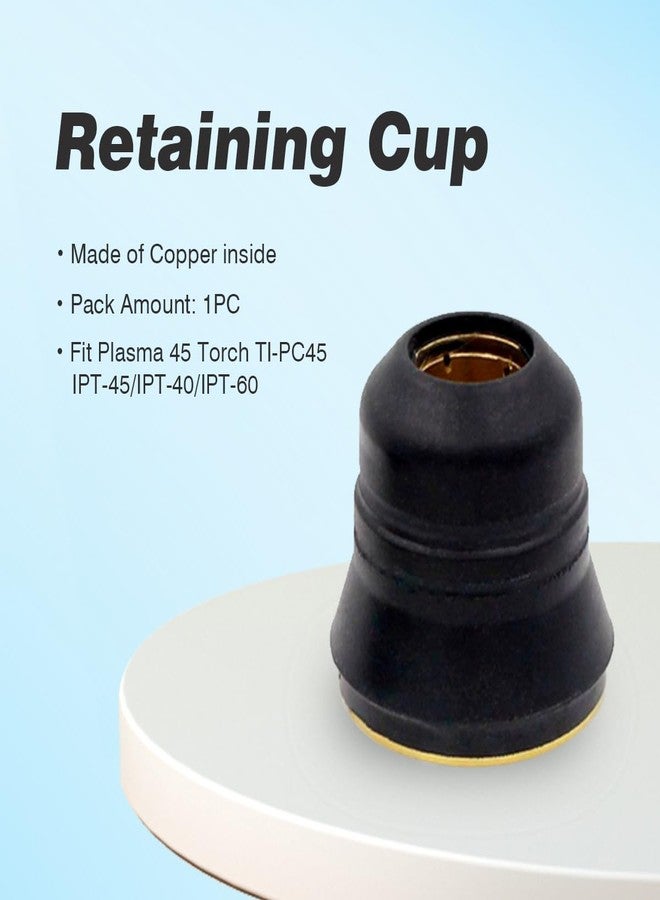 BDR IPT-45 Torch Shield Cap & Swirl Ring Plasma Cutting Consumables for Habor Freight Titanium 45A Plasma Cutter Using with 56576 56811 2PK - Image 2