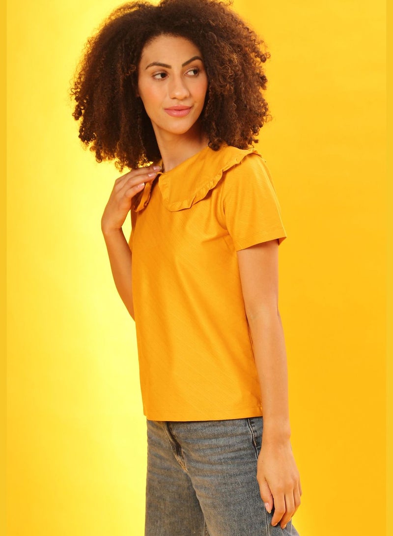 كامبوس سوترا بلوزة باكمام كشكش - Image 3