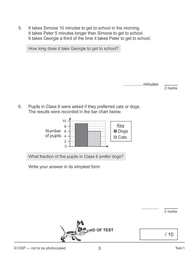 KS2 Maths SAT Buster 10-Minute Tests - Problem Solving (for the 2022 tests)  - Image 5