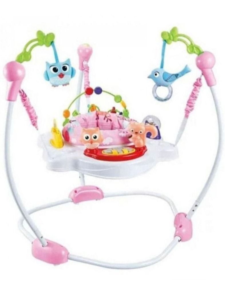 Baby - Jumparoo Rainforest Baby Bouncing Jumper Walker With Music And Lights - Image 1