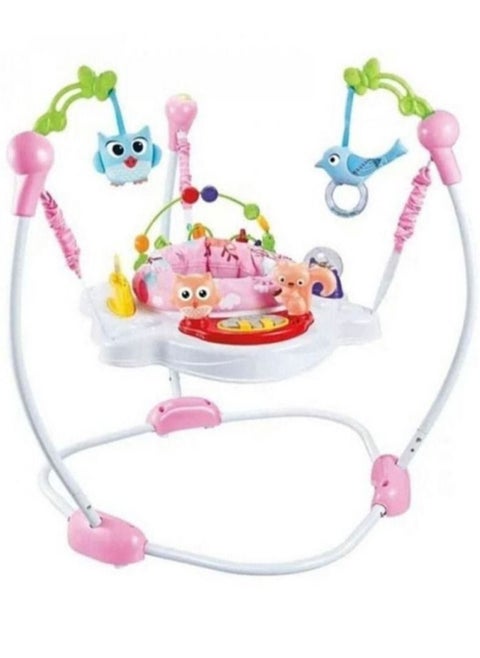 Jumparoo Rainforest Baby Bouncing Jumper Walker With Music And Lights