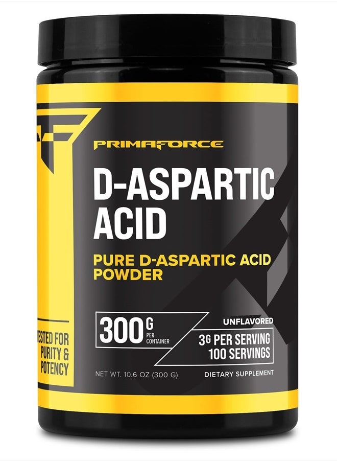 D-Aspartic Acid 300 Grams (100 Servings), Unflavored, Vegetarian, Non-GMO - pzsku/Z16AEF3E9EAB8C395EC8EZ/45/_/1725537687/dd58e6d2-c5f2-407f-a9bc-bdd3a7f89415