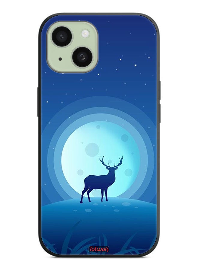 Tolwak Apple iPhone 15 Protective Case Cover Deer - Image 2