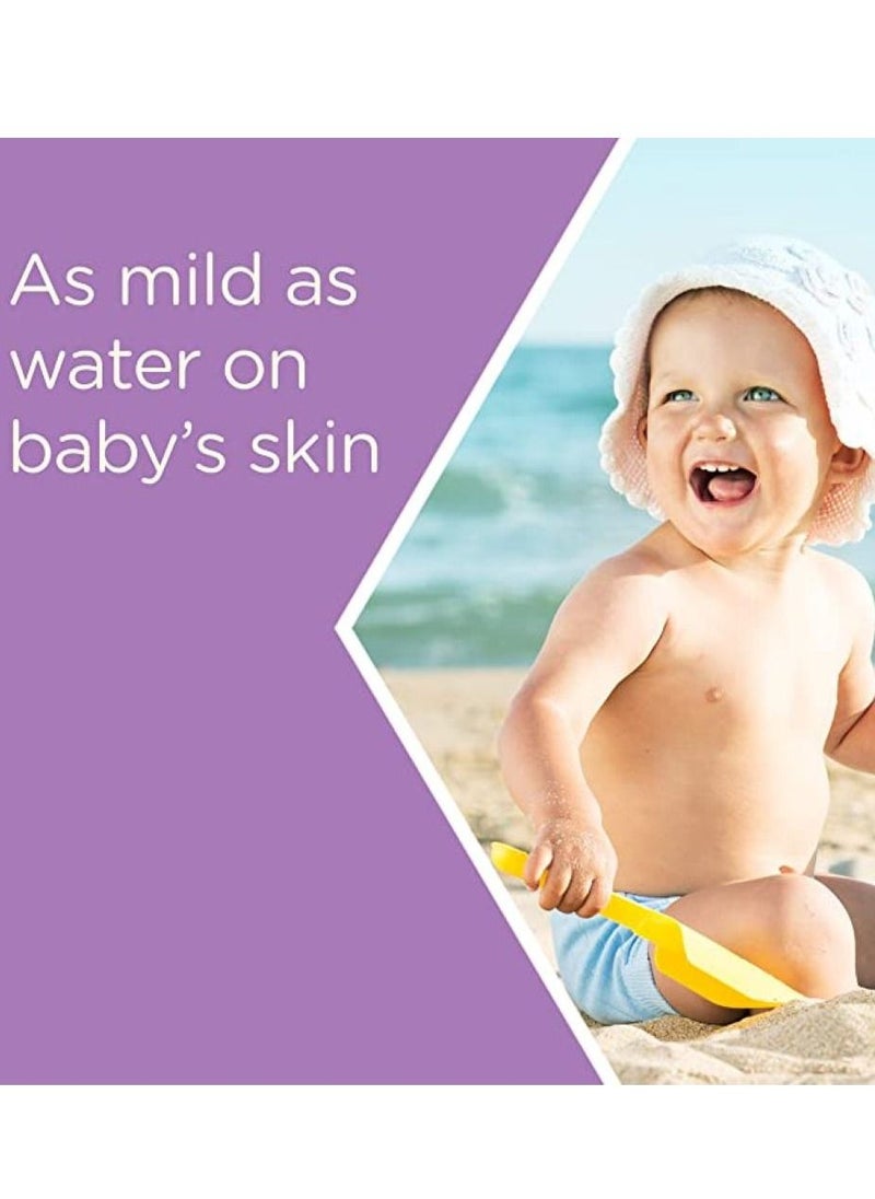Aveeno Baby - Sunscreen lotion with minerals and zinc oxide for continuous protection for children Broad spectrum protection SPF 50 and sensitive skin formula does not cause tears and is water and sweat resistant - Image 1