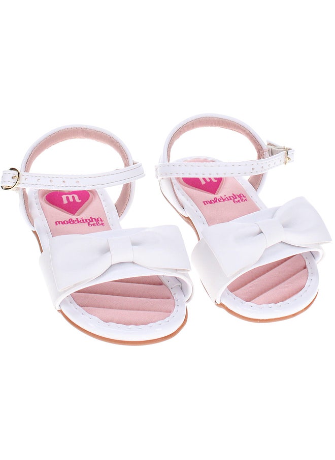 MOLEKINHA Back Strap Flat Sandals with Bow Detail  - Image 4