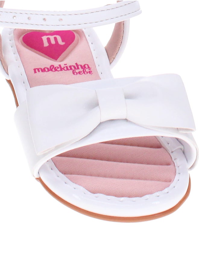 MOLEKINHA Back Strap Flat Sandals with Bow Detail  - Image 5