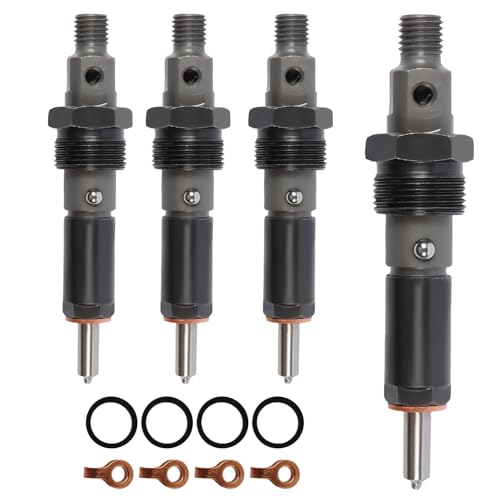 yeedaky 4PCS J909476 3909476 Fuel Injectors for Cummins Engine 4BT 4BT39L 4BT59L 6BT 6BT39L 6BT59L Automotive Replacement Fuel Injectors Fuel Injector Kit - Image 1