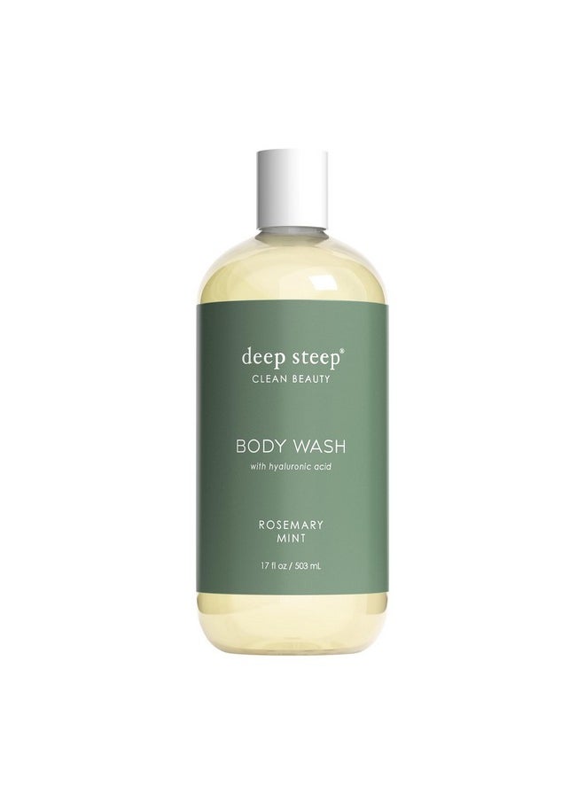 Deep Steep - Body Wash, 17Oz (Rosemary Mint) - Image 1