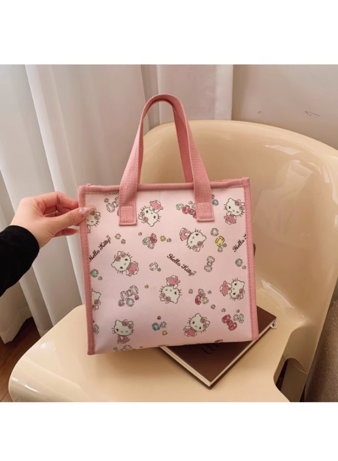 Sanrio Hello Kitty Tote Bag – Cute Reusable Shopping Handbag Lightweight & Eco-Friendly - Image 2