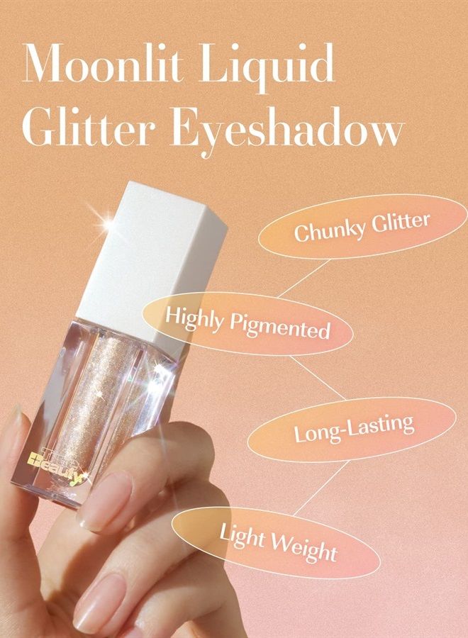 AMTS x Webtoon True Beauty Edition, Glitter EyeShadow Makeup, Matte Shimmer Metallic, Long Lasting, Quick drying, All My Things, K Beauty, Korean makeup (Some Love Glitter) (Some Sweet) - Image 4