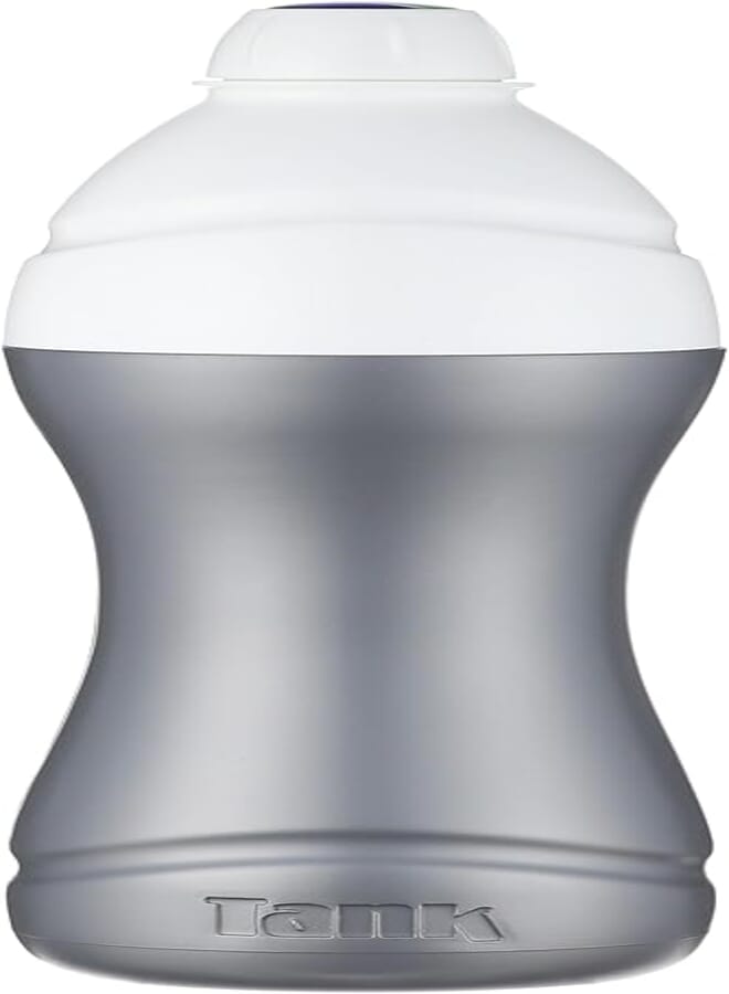 Tank Insulated Plastic Water Bottle 750mL, Silver, BPA Free