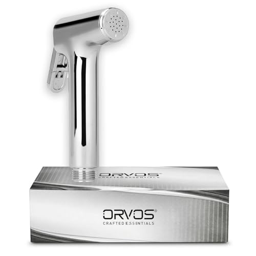 Orvos Health Faucet, Dual Styled, ABS Outer Body with Brass pin, Gun only, Jet Spray for high end Luxury Toilets - Image 1