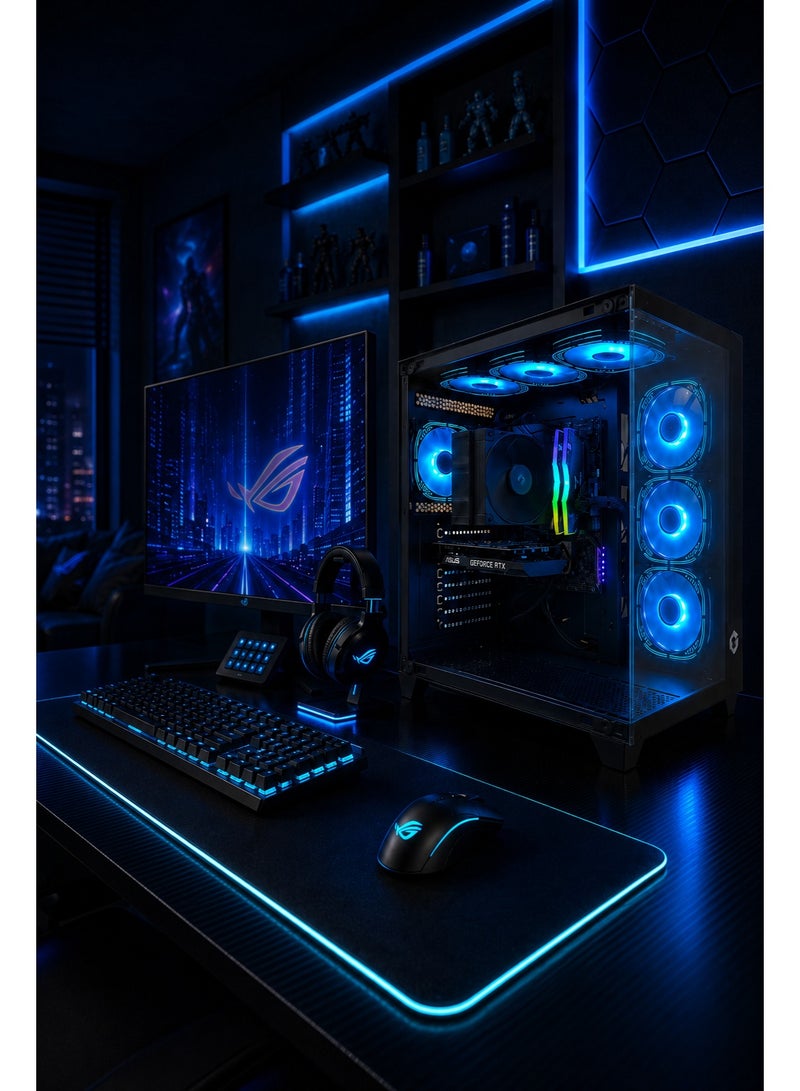 بي سي العاب كمبيوتر PC  قيمنق تجميعة احترافية  –  وبطاقة رسومات  جيفورس  RTX3050 8 جيجا  - معالج RYZEN 9 3900X – لوحة الأم H510M-K Gaming –سبعة مرواح – ذاكرة رام 16 جيجا بايت 3200 ميجابايت RGB وذاكرة تخزين 1 تيرا m.2 بسسرعة 2300 ميغا بايت  و واي فاي مدمج مع نظام تشغيل ويندوز 11 برو - Image 3