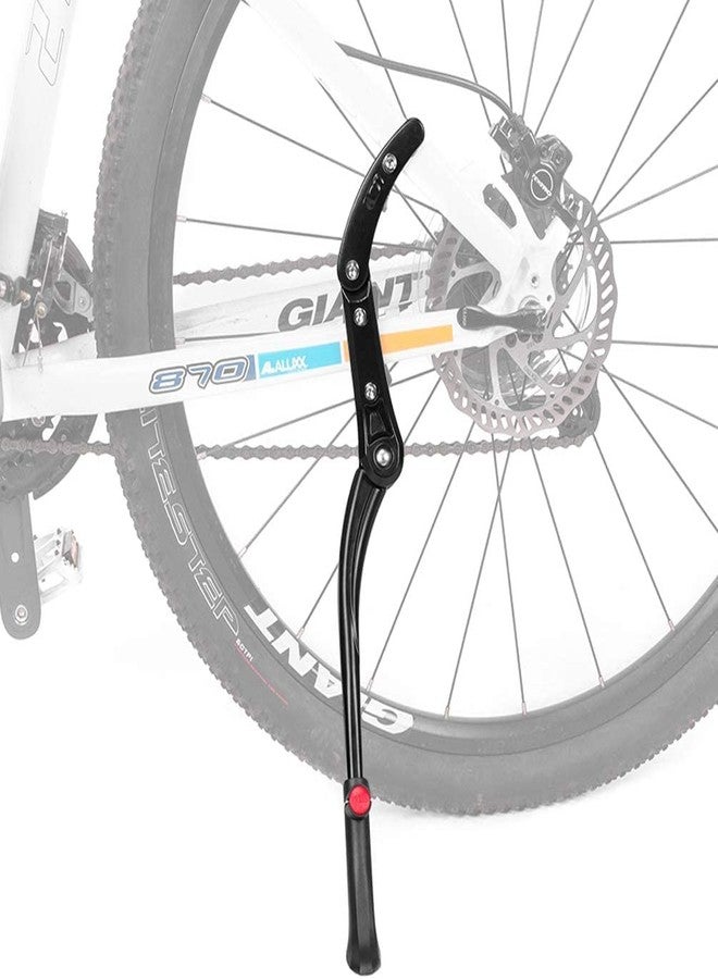 UDee Bicycle Kickstand,Cycle Bicycle Kickstand Adults 24 inch to 29 inch Adjustable Cycle Side Stand - Image 1