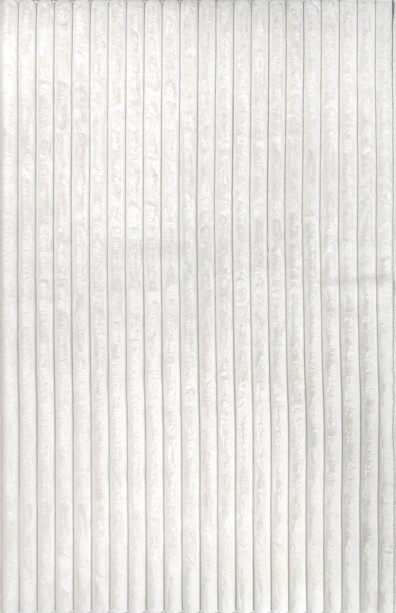 Nuloom SuperiorWash Collection Kai Off-White, 5' x 8', Fluffy and Cozy, High Traffic, Stain Resistant, Easy Clean, Durable Washable Area Rug for Bedroom, Living Room, Dining, Den, Foyer, Entryway - Image 2