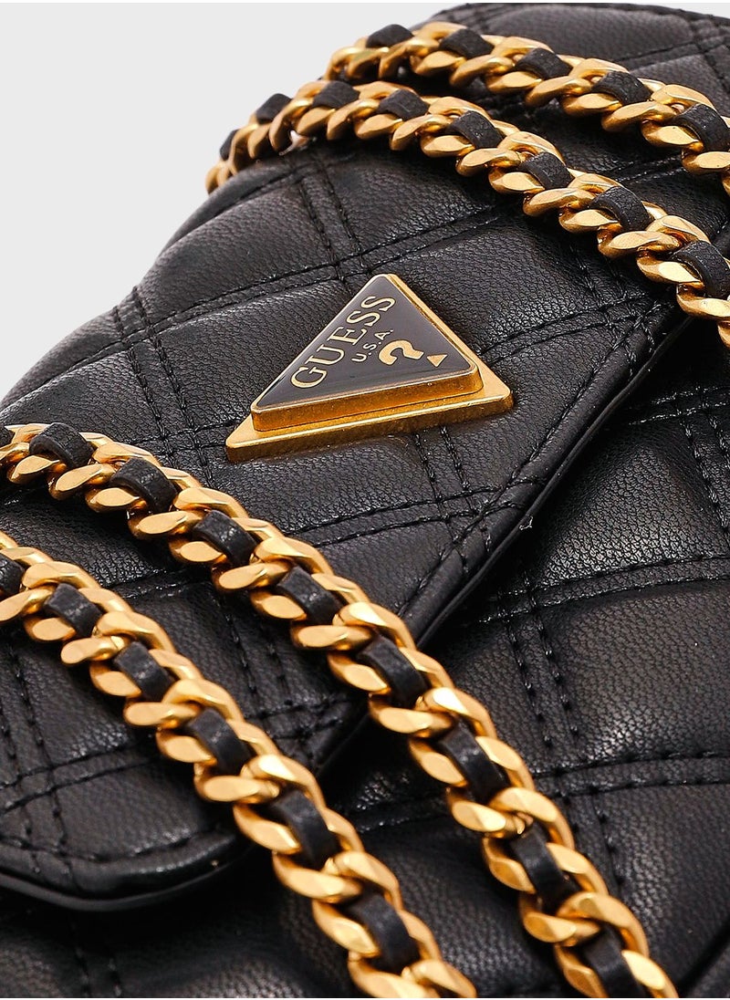 GUESS - Giully Quilted Crossbody Bag - Image 1