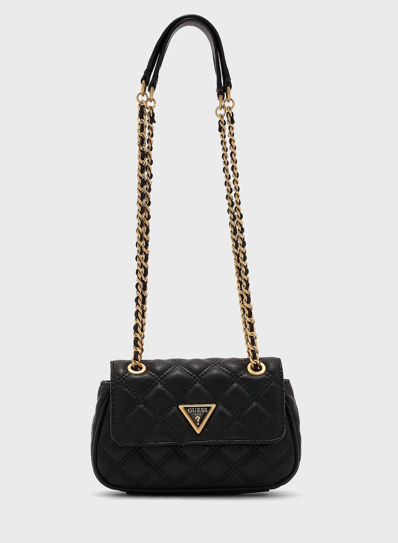 GUESS Giully Quilted Crossbody Bag