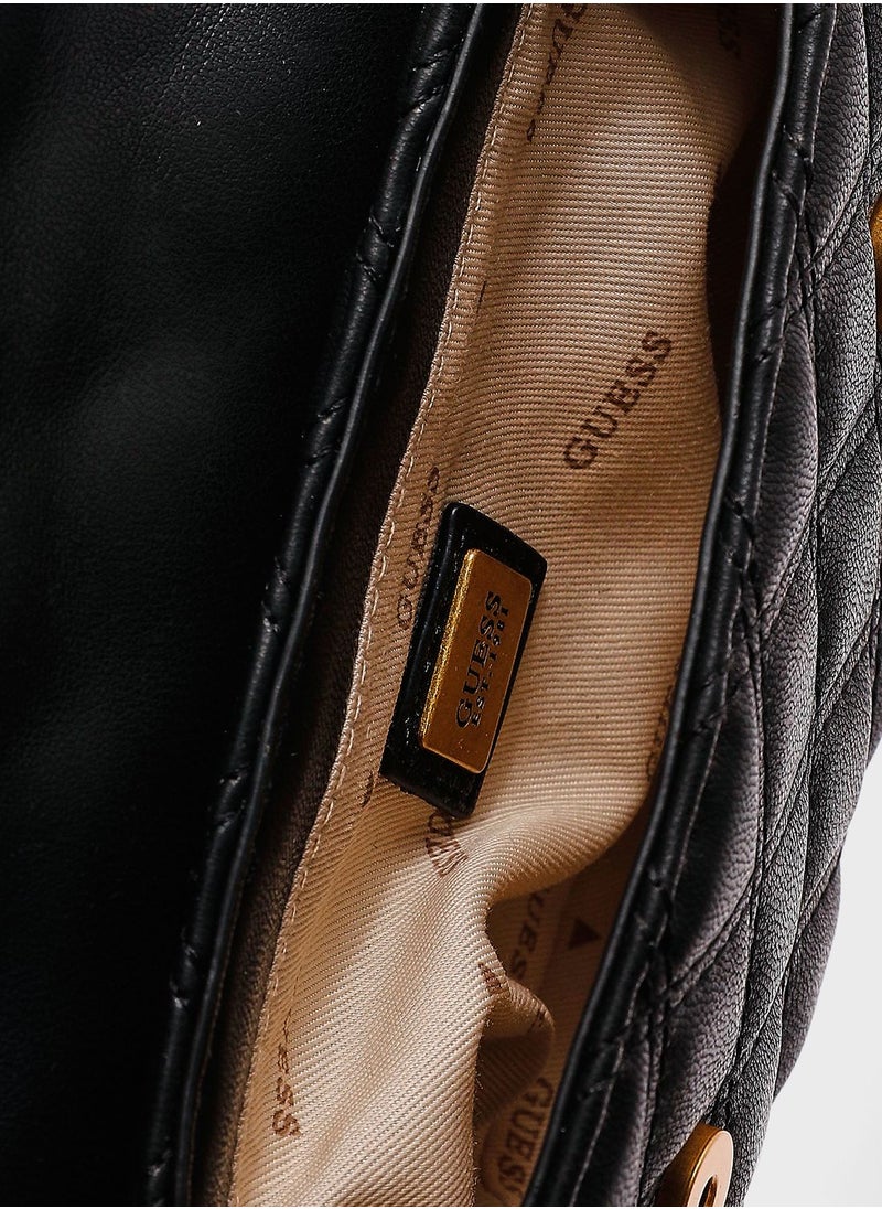 GUESS - Giully Quilted Crossbody Bag - Image 1