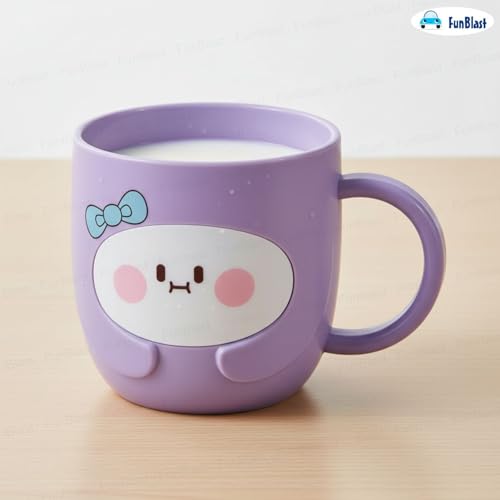 FunBlast Milk Mug for Kids – 350 Ml; Unbreakable Mug for Kids, Milk Mugs for Kids Unbreakable - Milk Drinking Cup for Kids (Purple2) - Image 5