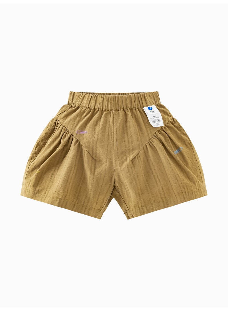 mini bala Girls Toddler Casual Elastic Waist Cute Printed Shorts Soft Breathable Lightweight Comfortable Summer New Style Flowy Loose - Fitting Daily Wear Children's Fashion Shorts - Image 4