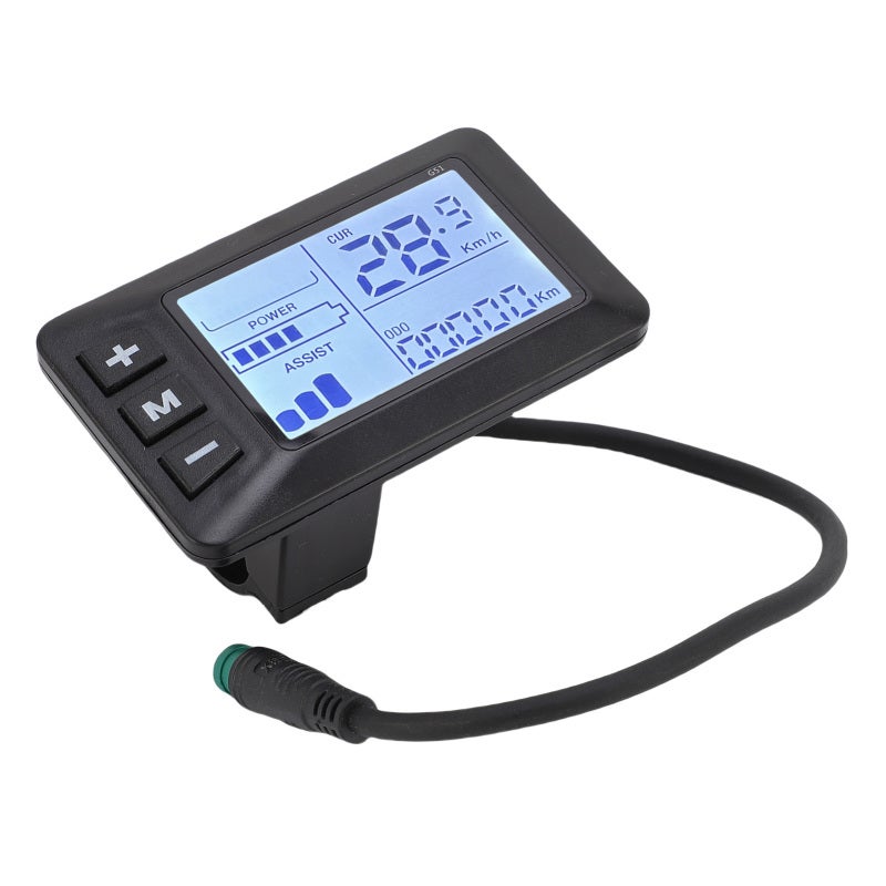 Electric Bike LCD Display: 5 Core Rain Proof Design, Accurate Speed Control - Smart Clear Visuals, Rugged ABS Construction for Electric Bikes, Electric Scooters - Image 5