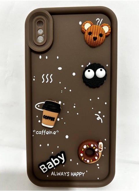 Back Cover Compatible With Phone Iphone XS   - Multi Color - 8