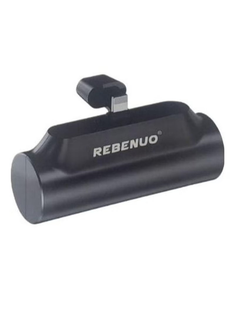 REBENUO بنك الطاقة المصغر ريبينيو بسعة 5000 مللي أمبير. شحن مباشر سريع. - Image 1