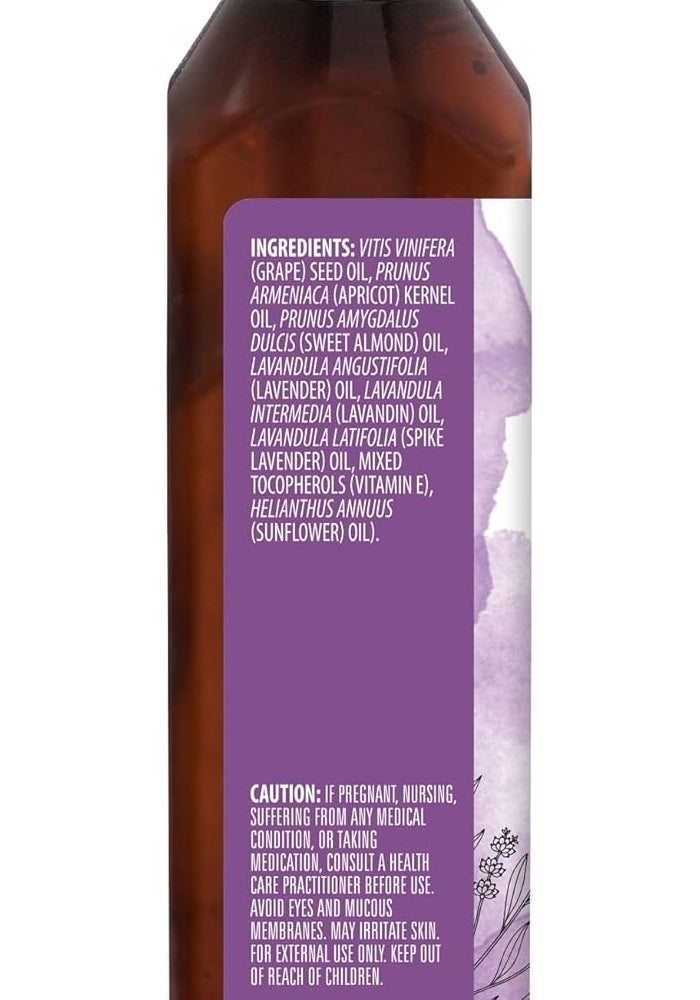 Aura Cacia Relaxing Lavender Body Oil, 8 Fluid Ounce (Pack of 2) - Image 3