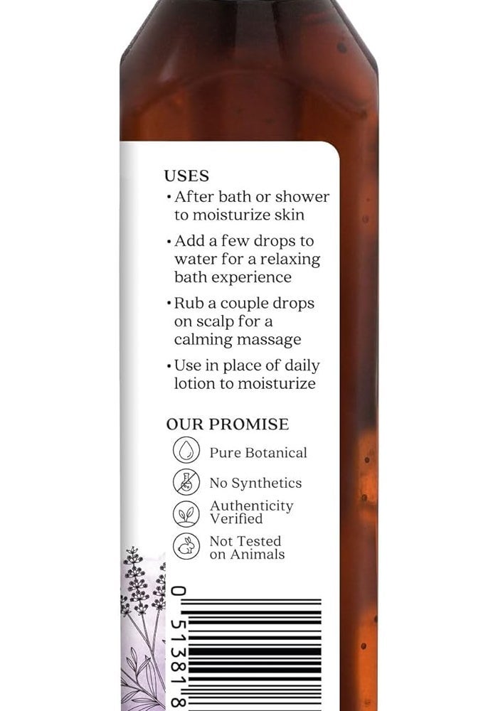 Aura Cacia Relaxing Lavender Body Oil, 8 Fluid Ounce (Pack of 2) - Image 2