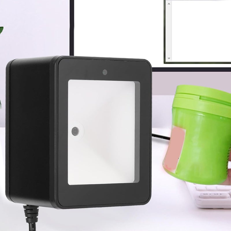 Desktop Barcode Scanner Convenient Portable Supermarket Mobile Payment ‑9800 for Supermarket (YHD-9800) - Image 4