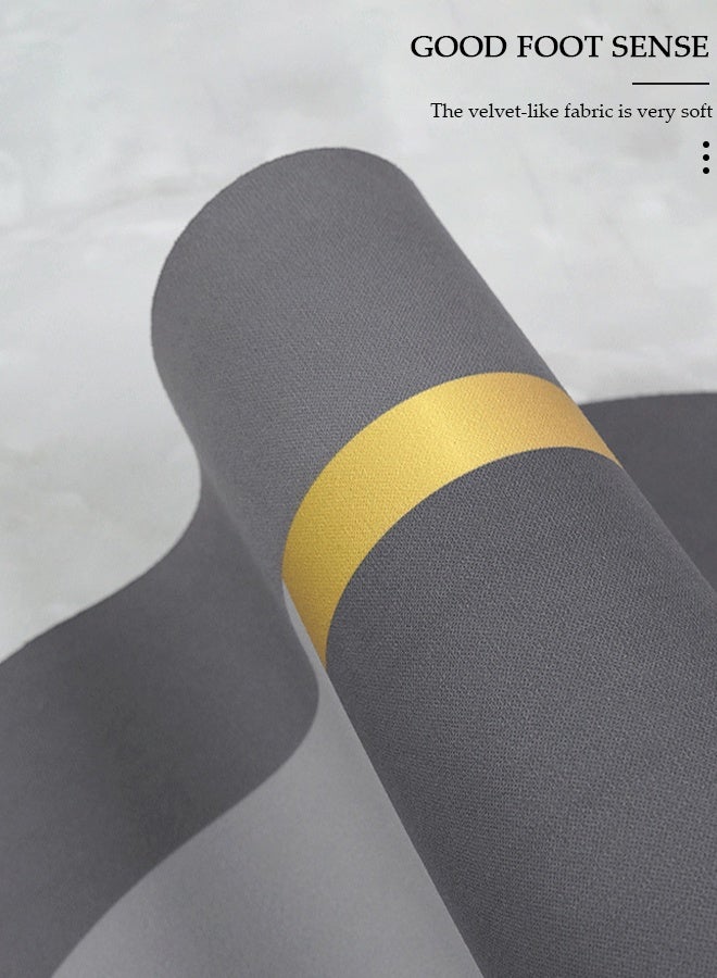 DUNISO مجموعة بساط مطبخ من طين الدياتوم، مجموعة بساط مطبخ ناعم ماص مانع للانزلاق للأرضية، سجاد مريح لأرضية المطبخ، والحوض، والغسيل، 40*60 سم/40*120 سم - Image 4