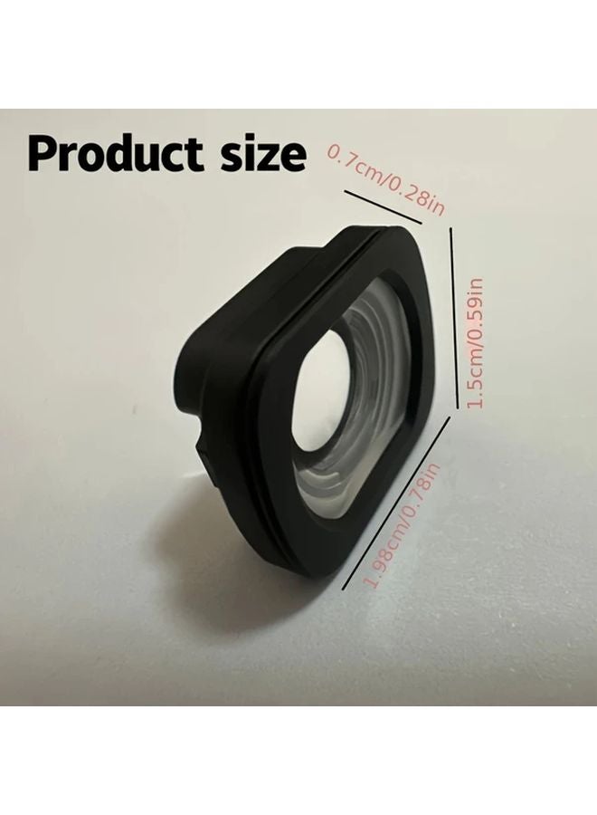 عدسة DJI FLIP ذات الزاوية الواسعة 110 درجة باللون الأسود متوافقة مع طائرة DJI FLIP بدون طيار تركيب سريع بالضغط - Image 3