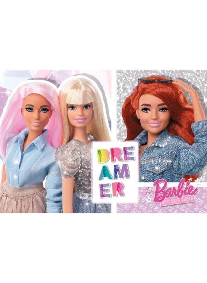 Lisciani Barbie "Dreamer" Glitter Puzzle - 108 Pieces - Image 2