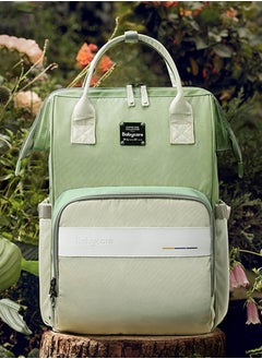 Babycare Babycare - Baby Travel Diaper Bag, Outdoor Bag, Green, Large, BPA-Free, Non-Toxic, Durable Fabric, Multiple Compartments, Waterproof, Easy to Clean, Lightweight, Adjustable Straps, Convenient Storage, Insulated Bottle Holders, Comfortable to Carry, Ideal for Travel and Outdoor Use, Spacious Design  - Image 2