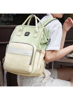 Babycare Babycare - Baby Travel Diaper Bag, Outdoor Bag, Green, Large, BPA-Free, Non-Toxic, Durable Fabric, Multiple Compartments, Waterproof, Easy to Clean, Lightweight, Adjustable Straps, Convenient Storage, Insulated Bottle Holders, Comfortable to Carry, Ideal for Travel and Outdoor Use, Spacious Design  - Image 5