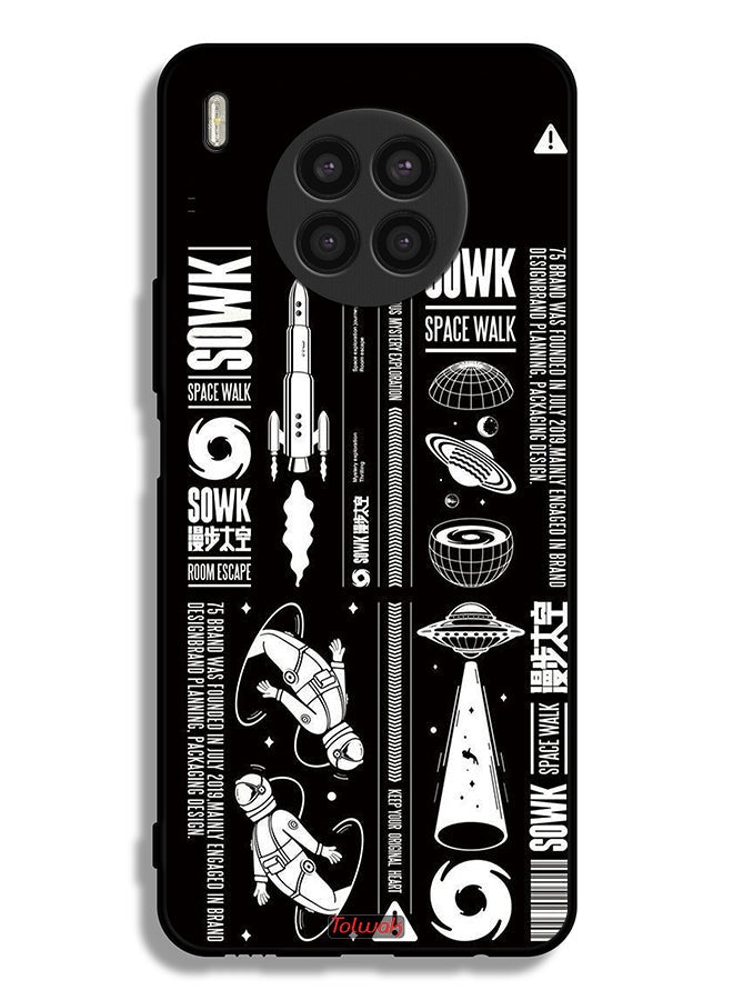 Tolwak Honor 50 Lite Protective Case Cover Sowk Space Walk Sticker - Image 2
