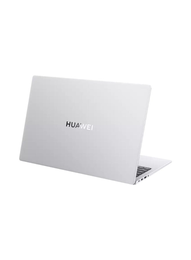 هواوي لابتوب MateBook D16 بشاشة WUXGA مقاس 16 بوصة (1920×1200)، معالج Intel Core i5-12450H، ذاكرة وصول عشوائي DDR5 سعة 16 جيجابايت، قرص صلب SSD سعة 512 جيجابايت، نظام تشغيل DOS (بدون ويندوز)، يدعم اللغتين الإنجليزية والعربية، لون فضي غامض الإنجليزية/العربية فضي غامض - Image 3