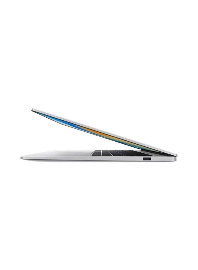 هواوي لابتوب MateBook D16 بشاشة WUXGA مقاس 16 بوصة (1920×1200)، معالج Intel Core i5-12450H، ذاكرة وصول عشوائي DDR5 سعة 16 جيجابايت، قرص صلب SSD سعة 512 جيجابايت، نظام تشغيل DOS (بدون ويندوز)، يدعم اللغتين الإنجليزية والعربية، لون فضي غامض الإنجليزية/العربية فضي غامض - Image 2