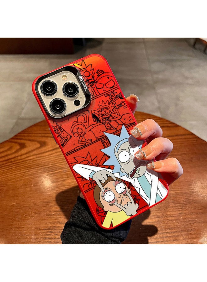 Rick And Morty Suitable For Apple 17 Phone Case Iphone 17 Pro Cartoon Trendy Brand Style Anti-drop Protective Cover