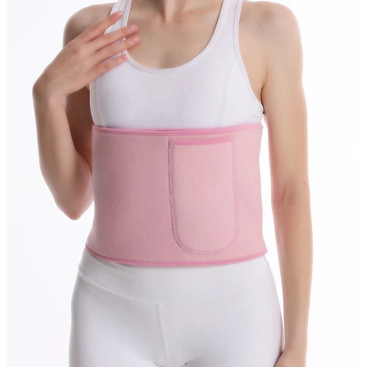 Bluejw Logo Neoprene Sweat Waist Trimmer - Slimming Tummy Band Weight Loss Fitness Belt for Women - Private Label Waist Trimmers - Image 4
