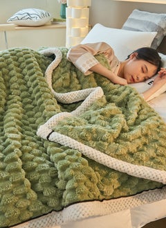Sharpdo Light Luxury Short Hair Thickened Blanket, Suitable for Office Nap Blanket Sofa Blanket 200*230cm (Excluding Pillowcase)  - Image 5