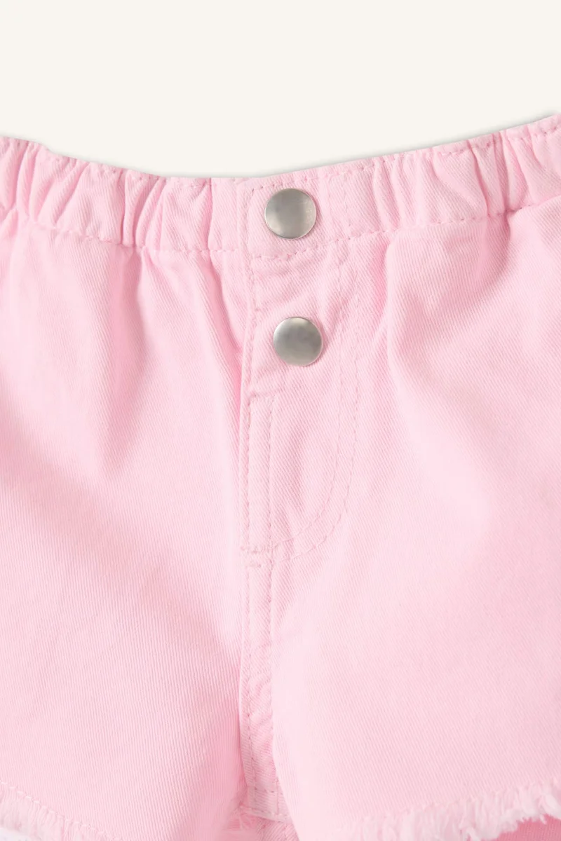 DeFacto Baby Girl Normal Waist Shorts