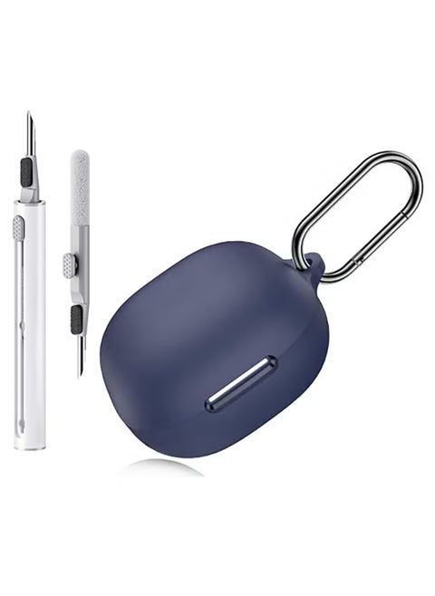 Silicone Case for Anker Soundcore P40i Case Cover with Keychain/Cleaner Kit (Blue)