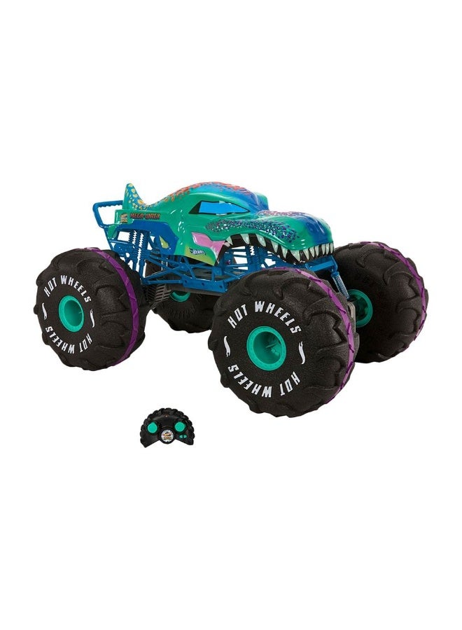 Hot Wheels Mega-Wrex Monster Truck Rc Vehicle (1:6) - Image 1