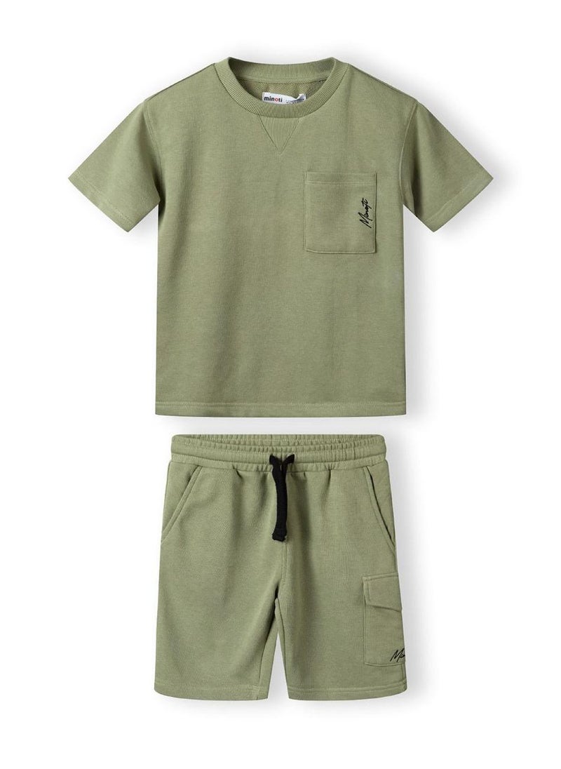 MINOTI Kids T-Shirt and Shorts Set  - Image 1